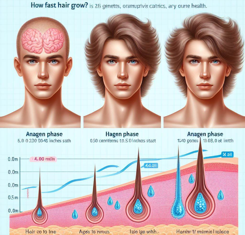 How fast does hair grow?